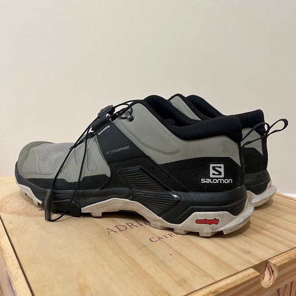 Salomon XT6 green grey and black trainers - Picture 2 of 5